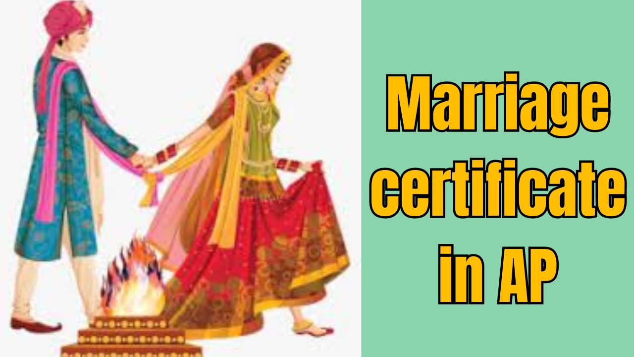 Marriage certificate in AP Full Process